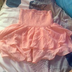 Light pink high Wasted skirt